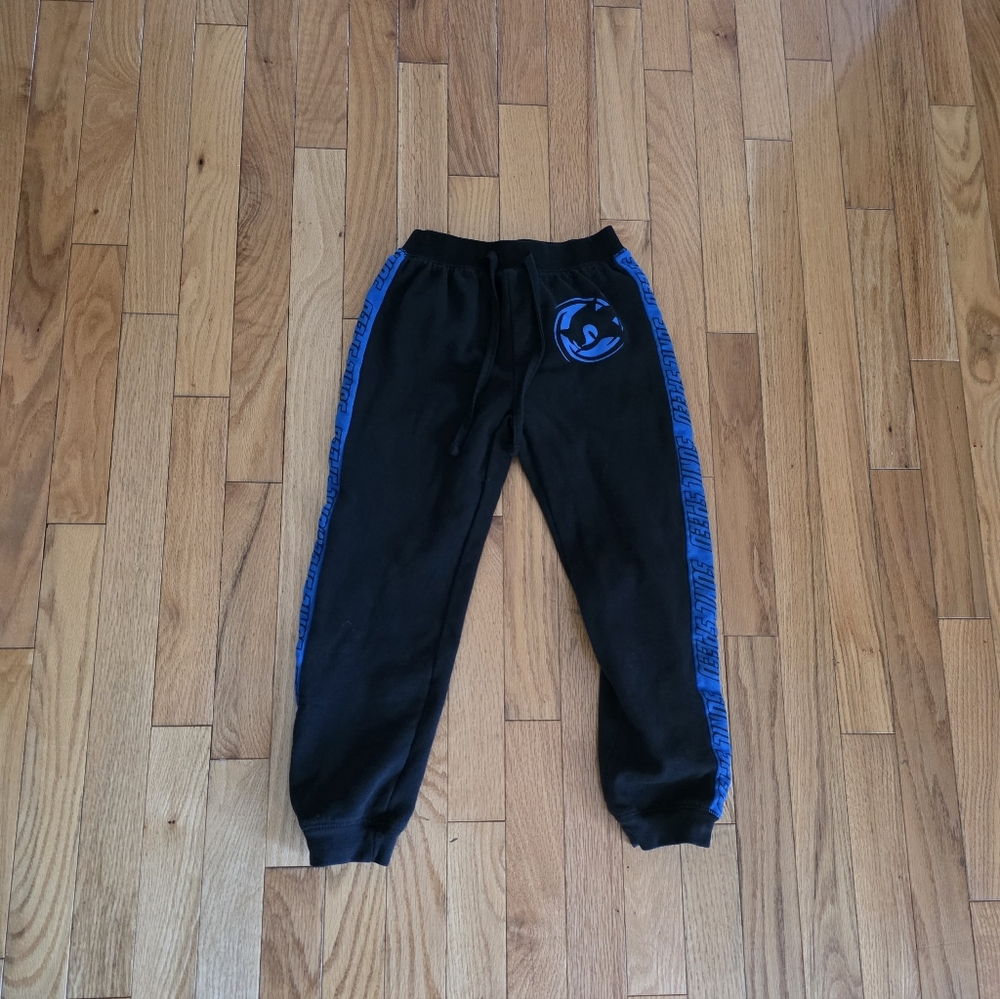 Kid's Black and Blue Joggers - Sonic The Hedgehog
